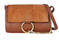 Faye Crossbody, Leather/Suede, Tan, 03 17 99, DB, 2*